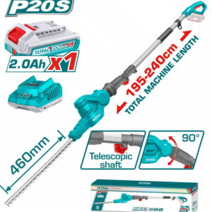TOTAL ΤΗΛΕΣΚΟΠΙΚΟ ΨΑΛΙΔΙ ΜΠΟΡΝΤΟΥΡΑΣ ΜΠΑΤ. Li-ion 20V / 2Ah / 1 ΜΠΑΤΑΡΙΑ  (TPHT2016012)
