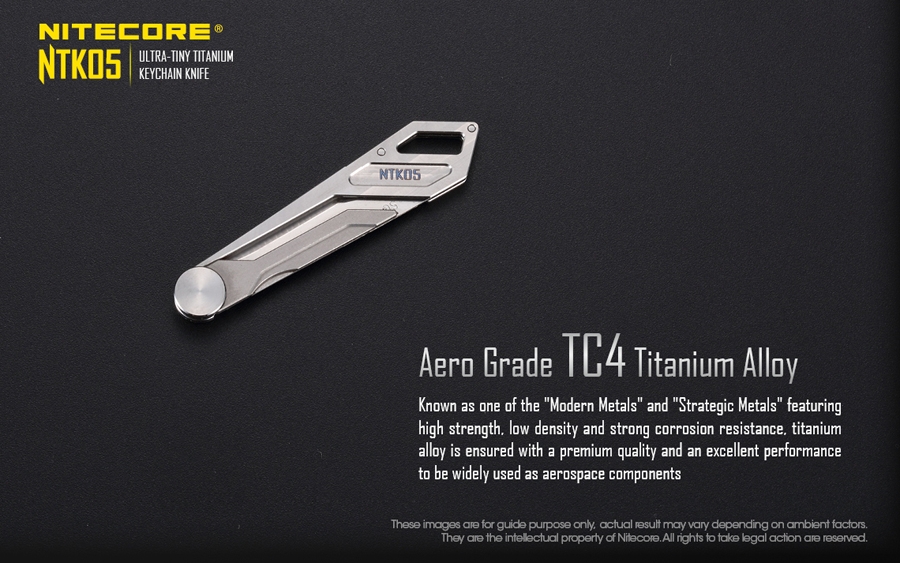 Titanium Utility Knife - NTK05 - Image 3