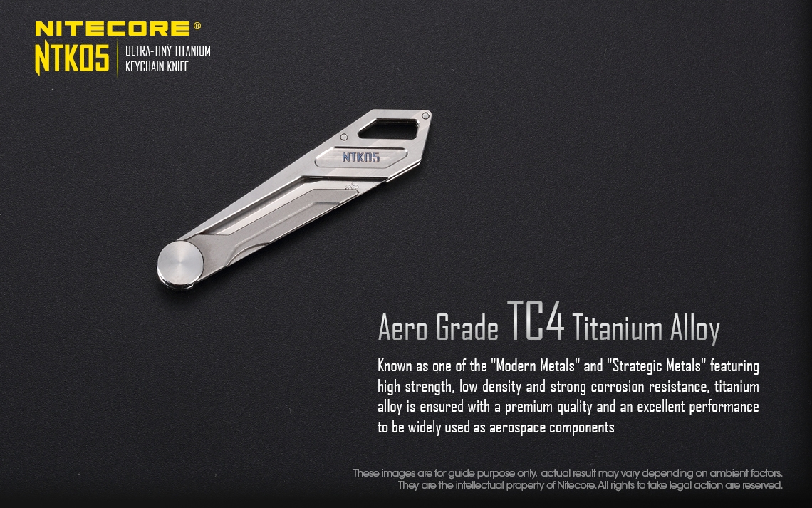 Titanium Utility Knife - NTK05 - Image 2