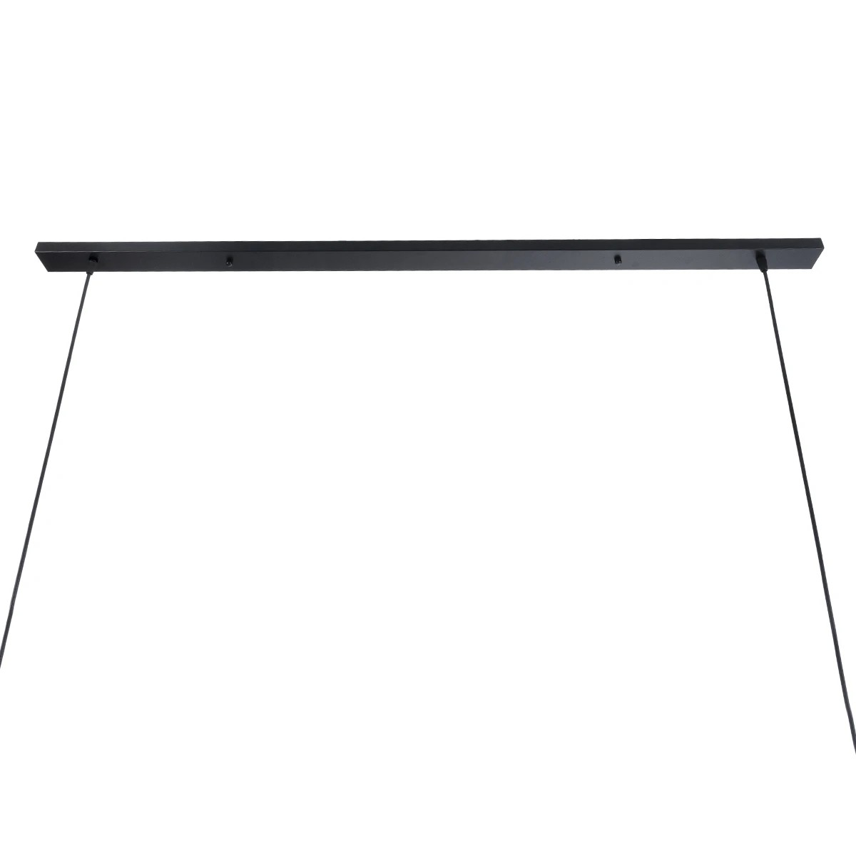 GLOBOSTAR® ALFREDA 01242 Μοντέρνο Κρεμαστό Φωτιστικό Οροφής με Ντουί 10 x E27 AC 220-240V IP20 - Μαύρο - Μ140 x Π18 x Υ7cm - Image 8