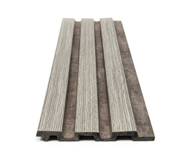 PS PANEL ΜΕ 3D ΠΗΧΑΚΙΑ 02/116 PIANO 12/122/2900mm GREY OAK/RUST NewPlan - Image 2