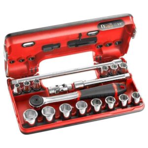 J.161DBOX1 ΣΕΤ ΚΑΡΥΔΑΚΙΑ FACOM 3/8" 18τεμ