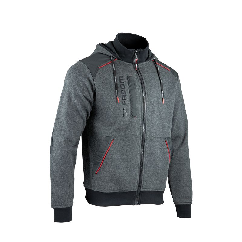 Facom FXWW8000E-FR5 Μπουφάν Jumper Grey/Black/Red FR-L