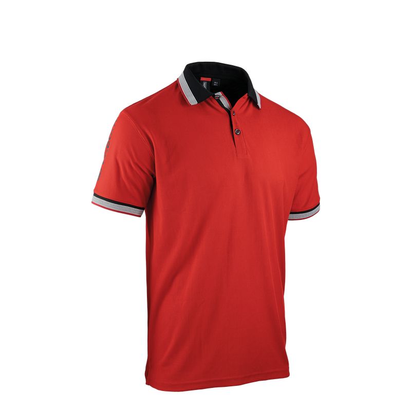 Facom FXWW9000E Κοντομάνικο Time Polo Red/Black FR5
