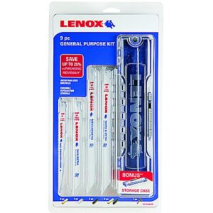 Lenox 121439KPE Wood&Metal Σετ Λάμες Σεγάτσας 9 Τεμαχίων