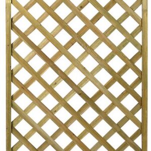 Ξύλινο Παραλ/μο Καφασωτό  90 x 90(h)cm (#11647)