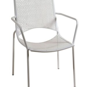 Μεταλλική Στοιβαζόμενη Πολυθρόνα 57 x 61 x 86(h)cm (#165454)