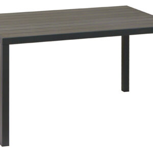 Παραλ/μο Τραπέζι Αλουμινίου Με Γκρί Pollywood 175 x 94 x 72(H)cm (#223930)