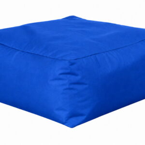 Μπλέ Αδιάβροχο Ανεξίτηλο Πούφ 75x75x35(h)cm (#22530-53)