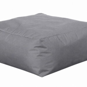 Γκρί Αδιάβροχο Ανεξίτηλο Πούφ 75x75x35(h)cm (#22530-55)