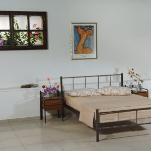 King Size Μεταλλικό Κρεβάτι Απιστία 208 x 168cm (#23983)