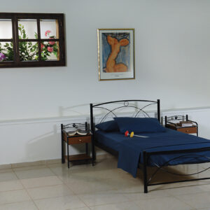 King Size Μεταλλικό Κρεβάτι Βέλος 168 x 208cm (#23985)