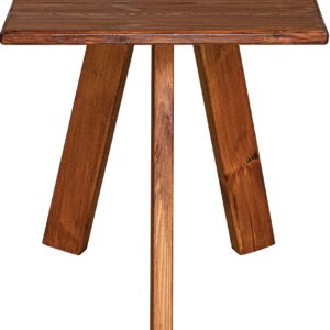 Ξύλινο Τετράγωνο Τραπέζι Με Ξύλο Πέυκου 80 x 80 x 73(h)cm (#23998)
