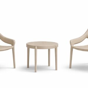 TAUPE Καθιστικό Σέτ Πολυπροπυλένιου 3 Τεμαχίων Με UV Προστασία (#261454)