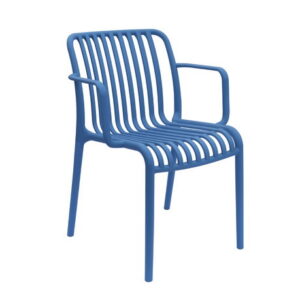 Light Blue Στοιβαζόμενη Πολυθρόνα Πολυπροπυλένιου Με UV Προστασία (#262711-LIGHT BLUE)