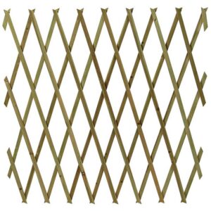 Ξύλινος Πτυσσόμενος Φράκτης 100(h) x 200cm , 10mm x 25mm (#3228)