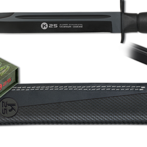 ΜΑΧΑΙΡΙ K25 Black COMMANDO knife. Blade 26,00cm, 32689