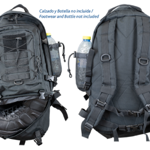 Σακίδιο πλάτης Barbaric black rucksack.Molle.Extensible