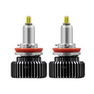 GloboStar® 82067 H11 360° Line Extreme KIT Βασικού Φωτισμού Αυτοκινήτου & Φορτηγού 3rd Generation Can-Bus Extreme Truck Series LED CREE CXB COB 80W 7600lm DC 12-24V Αδιάβροχο IP66 Ψυχρό Λευκό 6000K