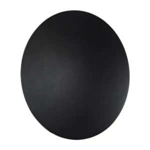 GLOBOSTAR® HELIO-R 60494 Μοντέρνο Φωτιστικό Τοίχου - Απλίκα LED 12W 1320lm 120° AC 220-240V Αδιάβροχο IP65 Φυσικό Λευκό 4500K - Lumileds SMD Chip & TÜV SÜD Driver - Μαύρο Ματ - Μ26 x Π26 x Υ5cm - 5 Χρόνια Εγγύηση