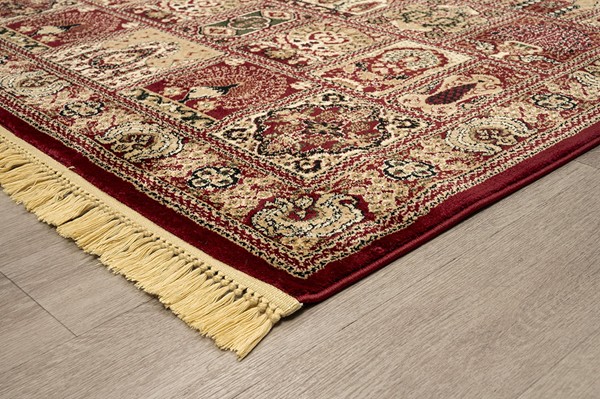 ΧΑΛΙ PERSIA 6283 BURGUNDY ΜΕ ΚΡΟΣΣΙ - 080X150 NewPlan - Image 2