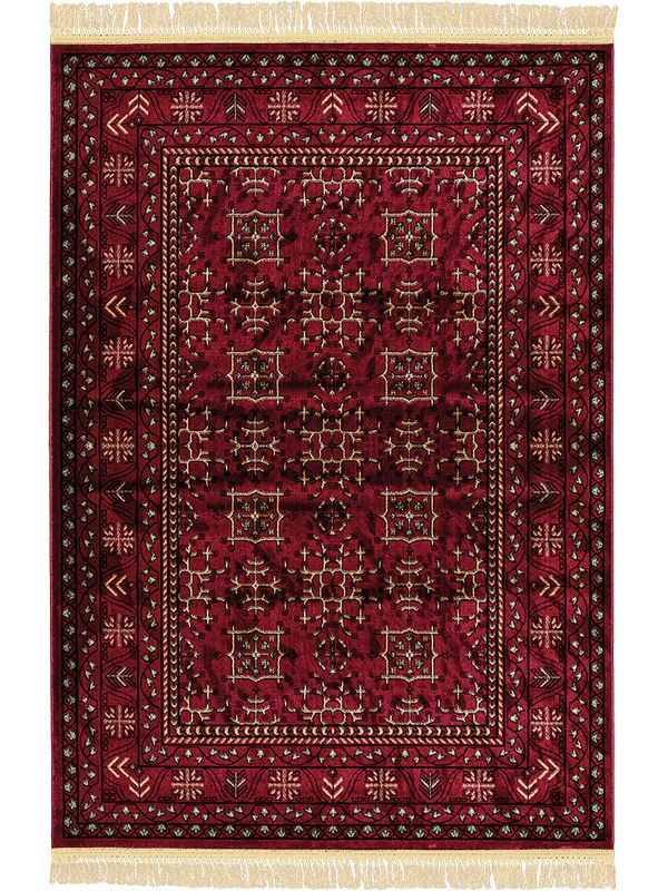 ΧΑΛΙ PERSIA 315 BURGUNDY ΜΕ ΚΡΟΣΣΙ - 080X150 NewPlan