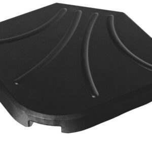 Μάυρη Βάση Πλάκα 50 x 50cm Για Γωνιακές Ομπρέλες 25Kgr (#DTH25-B)