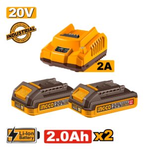 Μπαταρίες 2 τεμ. 2.0Ah + 1 τεμ. Φορτιστής 2Α Σετ 3 τεμ. (#FBCPK2212E)