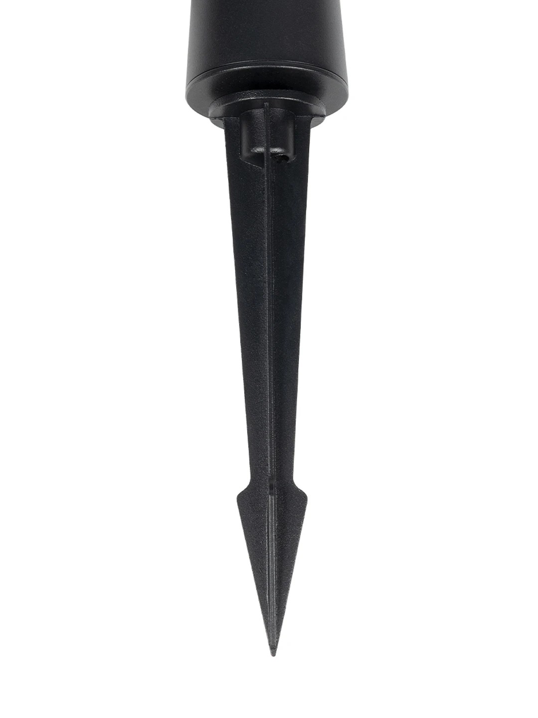 GLOBOSTAR® EDGE GLB-103-0011 Φωτιστικό Κολωνάκι Κήπου με Καρφωτή Βάση LED 3W 270lm 60° DC 24V Αδιάβροχο IP65 Θερμό Λευκό 2700K - Sanan SMD Chip - Μαύρο Ματ - Μ6 x Π6 x Υ45cm - 3 Χρόνια Εγγύηση - Image 6