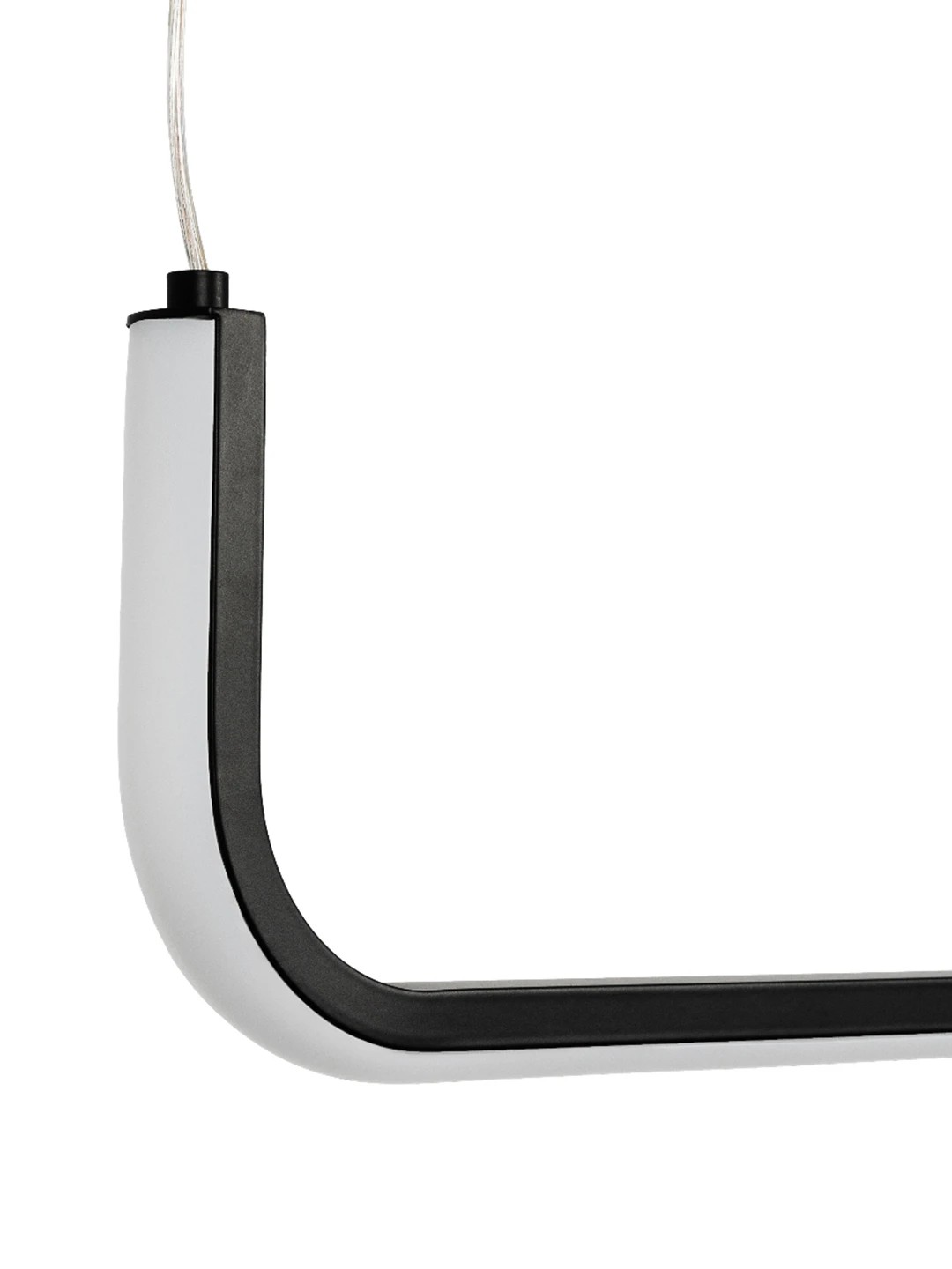 kelvo® LINARIA KLV-101-0255 Κρεμαστό Φωτιστικό Οροφής LED 36W 3600lm 180° AC 220-240V IP20 Ρυθμιζόμενο Λευκό CCT με Χειριστήριο από 2700K έως 6000K Dimmable - Lumileds SMD Chip - Μαύρο Ματ - Μ120 x Π2 x Υ10cm - 3 Χρόνια Εγγύηση - Image 5