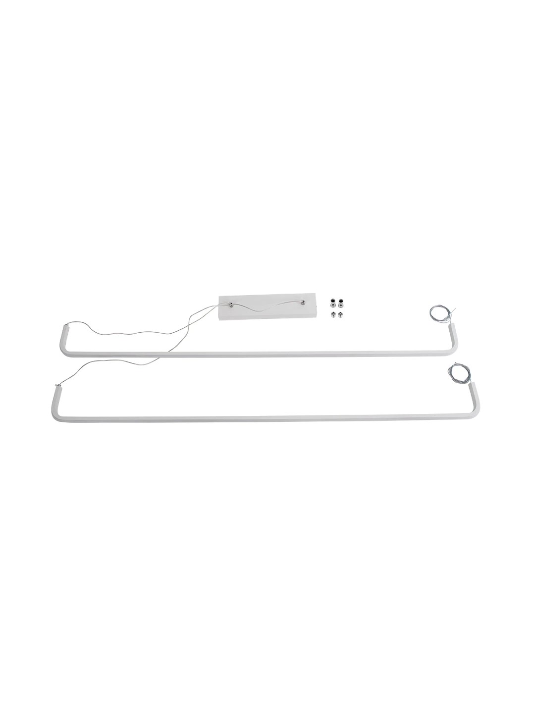 kelvo® LINARIA KLV-101-0259-V2 Κρεμαστό Φωτιστικό Οροφής LED 72W 7200lm 180° AC 220-240V IP20 Ρυθμιζόμενο Λευκό CCT με Χειριστήριο από 2700K έως 6000K Dimmable - Lumileds SMD Chip - Λευκό Ματ - Μ220 x Π4 x Υ25cm - 3 Χρόνια Εγγύηση - Image 7