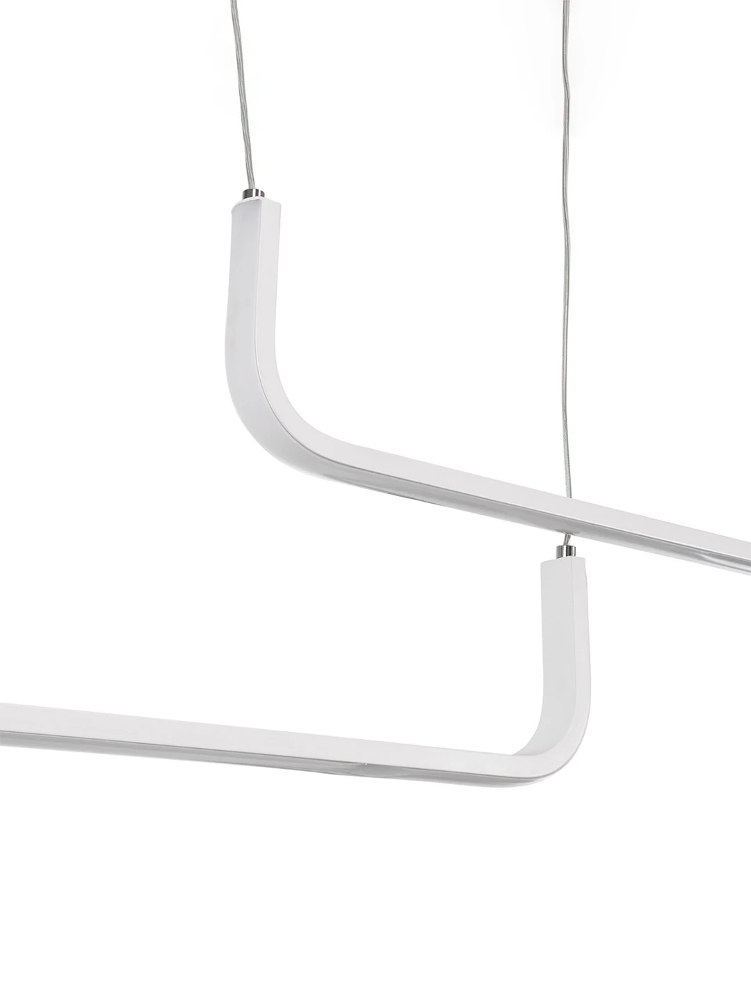 kelvo® LINARIA KLV-101-0259 Κρεμαστό Φωτιστικό Οροφής LED 72W 7200lm 180° AC 220-240V IP20 Ρυθμιζόμενο Λευκό CCT με Χειριστήριο από 2700K έως 6000K Dimmable - Lumileds SMD Chip - Λευκό Ματ - Μ130 x Π4 x Υ25cm - 3 Χρόνια Εγγύηση - Image 5