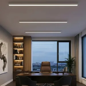 kelvo® ORION KLV-101-0363-V2 Γραμμικό Φωτιστικό Οροφής LED 72W 7200lm 120° AC 220-240V IP20 Ρυθμιζόμενο Λευκό CCT με Χειριστήριο από 2700K έως 6000K Dimmable - Lumileds SMD Chip - Λευκό Ματ - Μ120 x Π5 x Υ7.5cm - 3 Χρόνια Εγγύηση