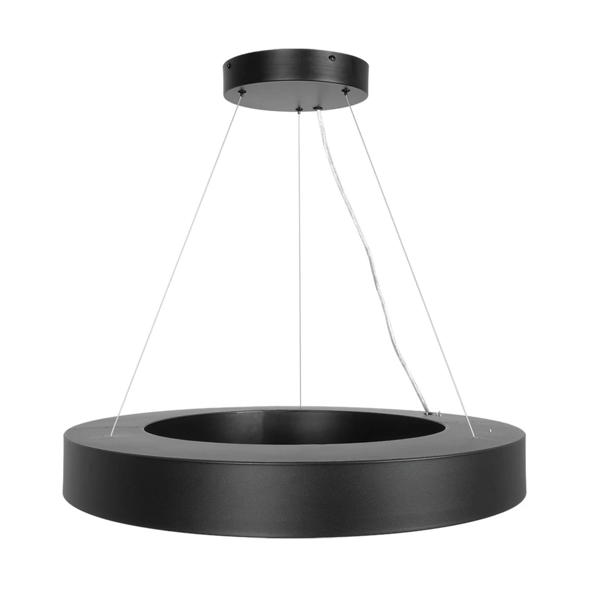 kelvo® RA KLV-101-0365 Κρεμαστό Φωτιστικό Οροφής LED 67W 6700lm 120° AC 220-240V IP20 Ρυθμιζόμενο Λευκό CCT με Χειριστήριο από 2700K έως 6000K Dimmable - Lumileds SMD Chip - Μαύρο Ματ - Μ60 x Π60 x Υ8cm - 3 Χρόνια Εγγύηση - Image 8