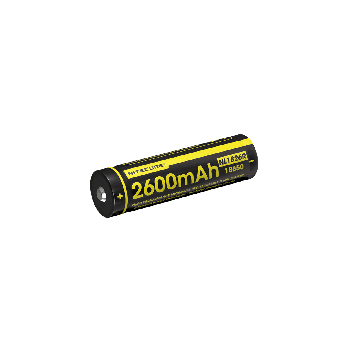 ΜΠΑΤΑΡΙΑ NITECORE 18650 / 2600mAh / Micro USB (τιμή τεμαχίου) - Image 2