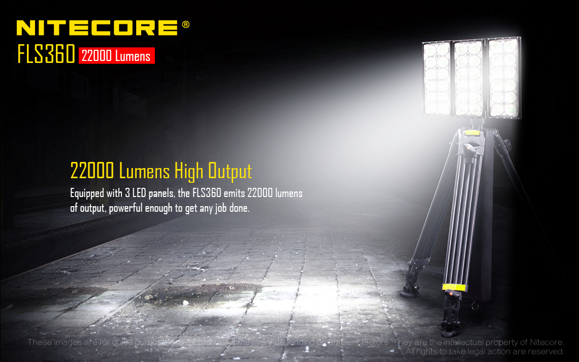 FLS360 Illumination Field Lighting System, 22.000 Lumens - Image 3