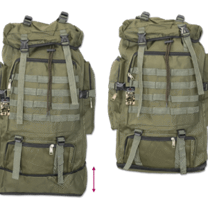Σακίδιο πλάτης BARBARIC, Backpack. Green, 60 lt, 34936-VE