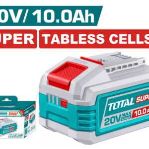 TOTAL ΕΠΑΓΓ. ΜΠΑΤΑΡΙΑ Li-ion 20V / 10Ah SUPER TABLESS CELLS (TFBLI2129)