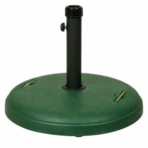Πράσινη Τσιμεντένια Βάση Ομπρέλας 22Kgr , ⌀ 48cm (#TH22D)