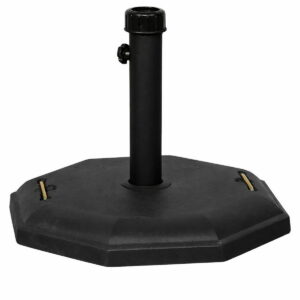 Μάυρη Τσιμεντένια Βάση Ομπρέλας 27Kgr , ⌀ 50cm (#TH27B)