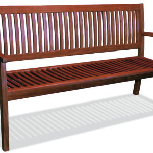 Ξύλινος Καναπές 3 Θέσεων ,158 x 62 x 88(h)cm ,Acacia Wood (#VAL 3 AC)