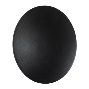 GLOBOSTAR® HELIO-R 60492 Μοντέρνο Φωτιστικό Τοίχου - Απλίκα LED 7W 770lm 120° AC 220-240V Αδιάβροχο IP65 Φυσικό Λευκό 4500K - Lumileds SMD Chip & TÜV SÜD Driver - Μαύρο Ματ - Μ16 x Π16 x Υ5cm - 5 Χρόνια Εγγύηση