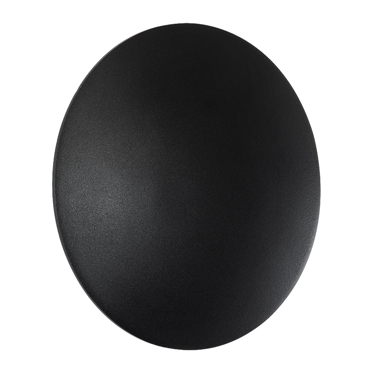 GLOBOSTAR® HELIO-R 60492 Μοντέρνο Φωτιστικό Τοίχου - Απλίκα LED 7W 770lm 120° AC 220-240V Αδιάβροχο IP65 Φυσικό Λευκό 4500K - Lumileds SMD Chip & TÜV SÜD Driver - Μαύρο Ματ - Μ16 x Π16 x Υ5cm - 5 Χρόνια Εγγύηση