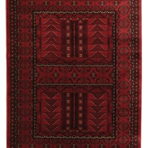 ΧΑΛΙ PERSIA 2288 BURGUNDY ΜΕ ΚΡΟΣΣΙ - 080X150 NewPlan