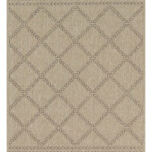 ΧΑΛΙ ETHNIK  2012C BROWN/CARAMEL BEIGE - 070X140  NewPlan