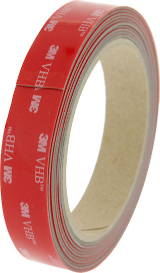 3M VHB 110GF Αυτοκόλλητη Ταινία Διπλής Όψης Γκρι 3mx19mm
