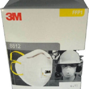 3M™ Μάσκα Σωματιδίων Μίας Χρήσης Με Βαλβίδα 8812 FFP1 NR D (10τμχ) 1 Κουτί