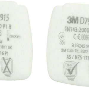 3M Secure Click™ D7915 Προφίλτρα Μάσκας 2τμχ