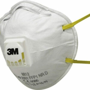 3M™ Μάσκα Σωματιδίων Μίας Χρήσης Με Βαλβίδα 8812 FFP1 NR D (1Τεμ.)