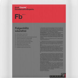 Koch-Chemie Υγρό Καθαρισμού για Ζάντες και Φρένα pH 5lt Fb (#218005)